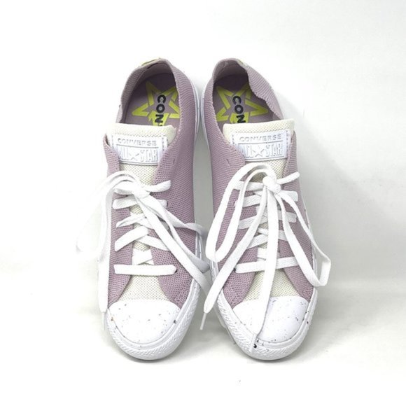 💖MEGA SALE💖Converse CTAS OX  Men's Knit  Himalayan Salt White  Canvas 171490C - Picture 8 of 10